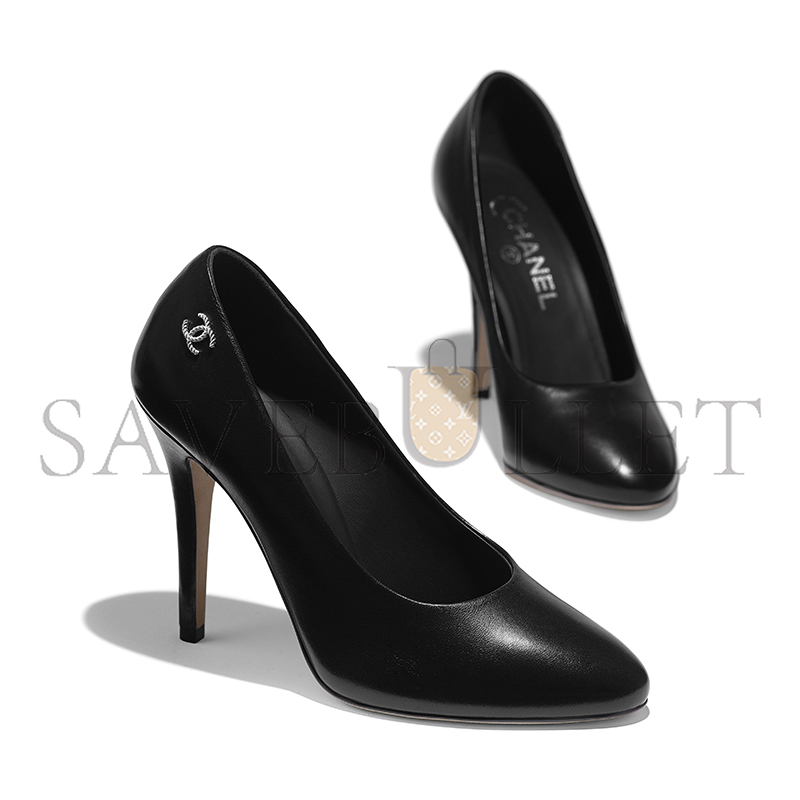 CHANEL LOGO PUMPS G34289
